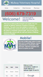 Mobile Screenshot of midwayvetlovesmypet.com